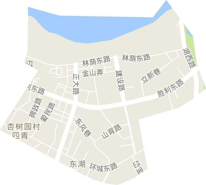 江边街道电子地图