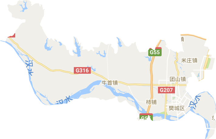 樊城区电子地图