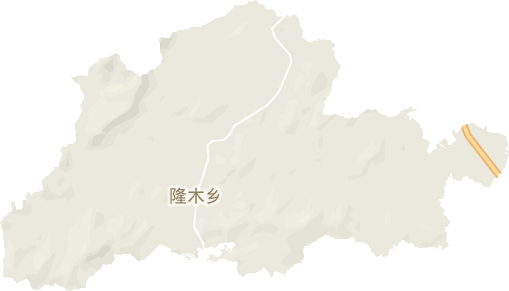 隆木乡电子地图