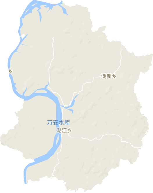 湖江镇电子地图