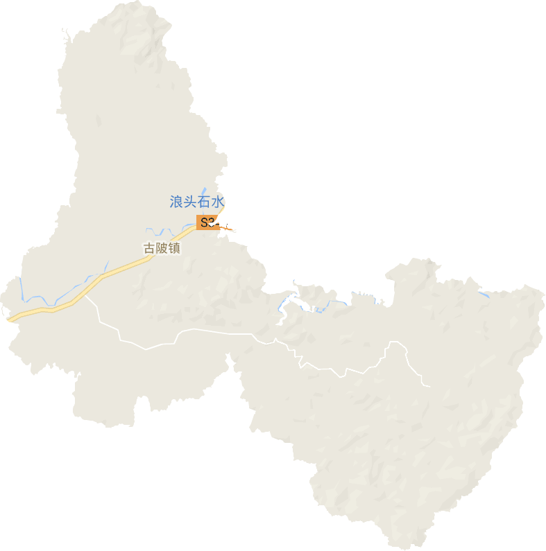 古陂镇电子地图