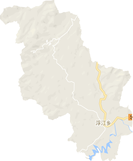 浮江乡电子地图