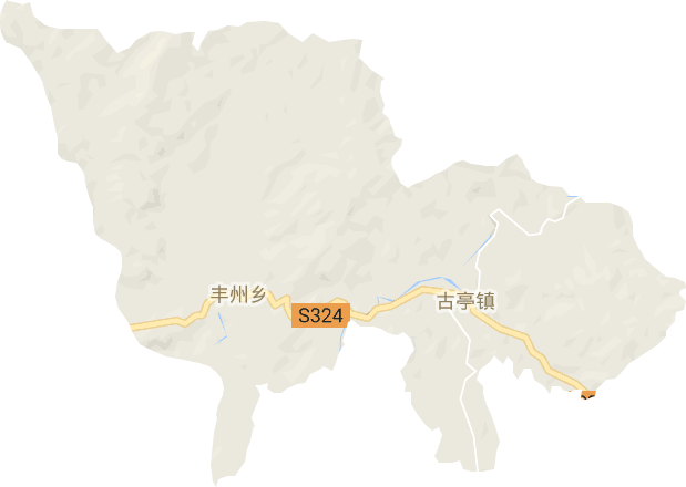 丰州乡电子地图