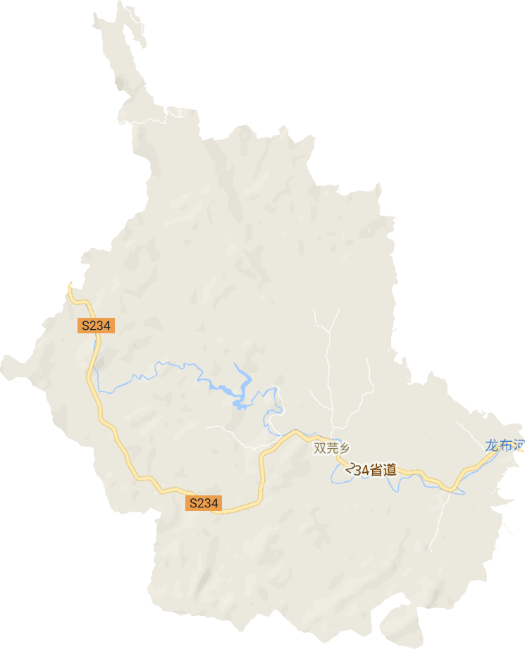 双芫乡电子地图