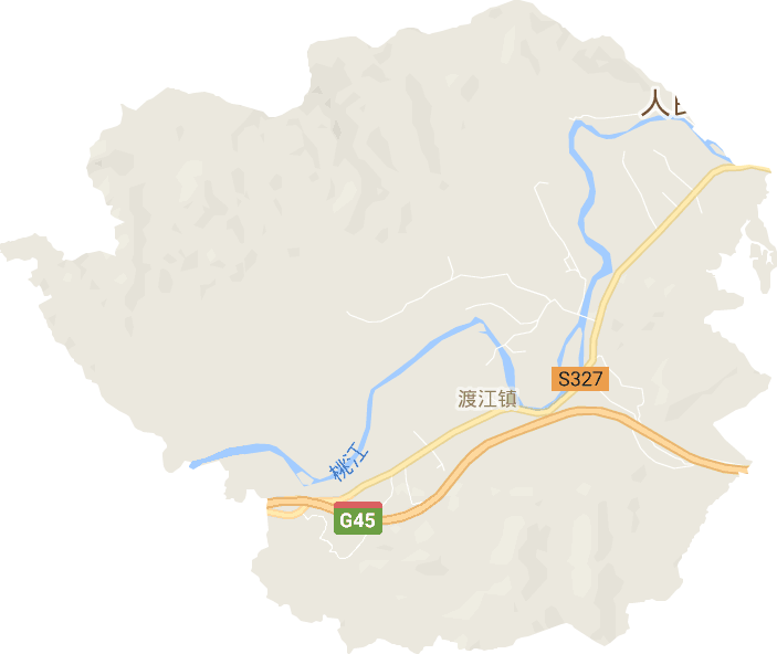 渡江镇电子地图