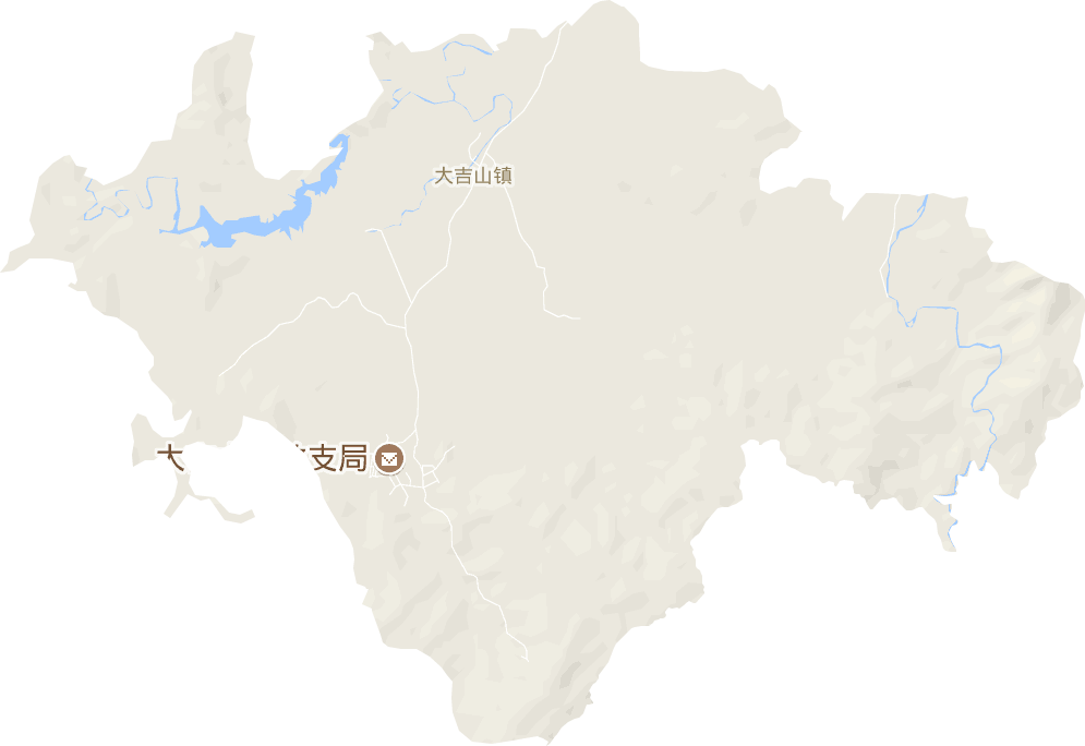 大吉山镇电子地图