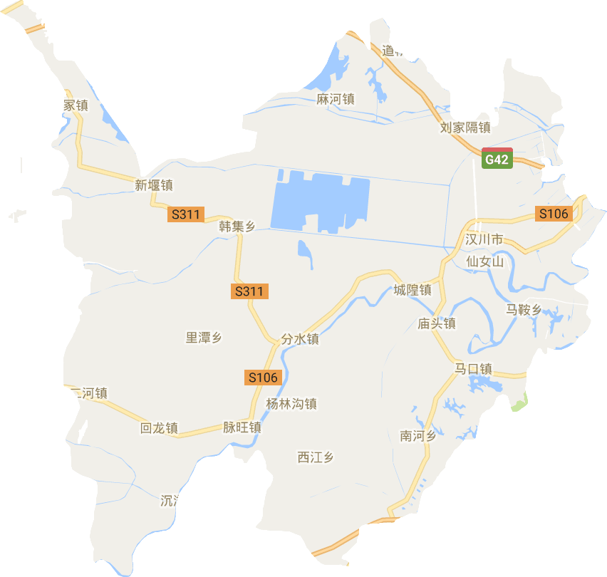 汉川市电子地图