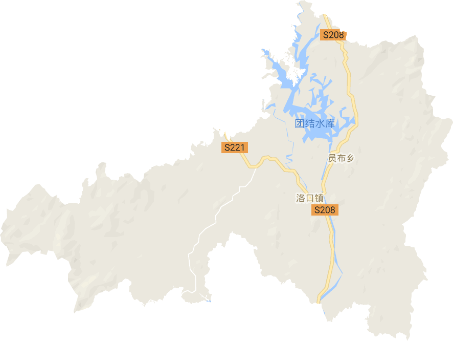 洛口镇电子地图