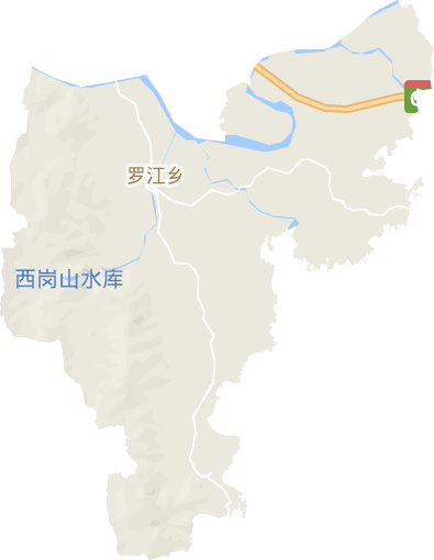 罗江乡电子地图