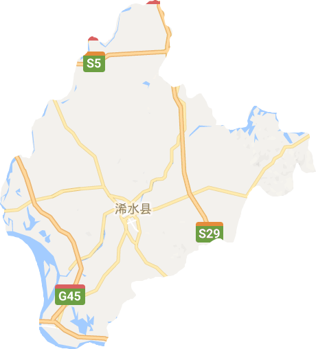 浠水县电子地图