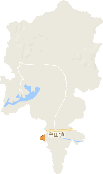 阜田镇电子地图