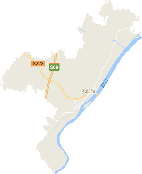 巴邱镇电子地图