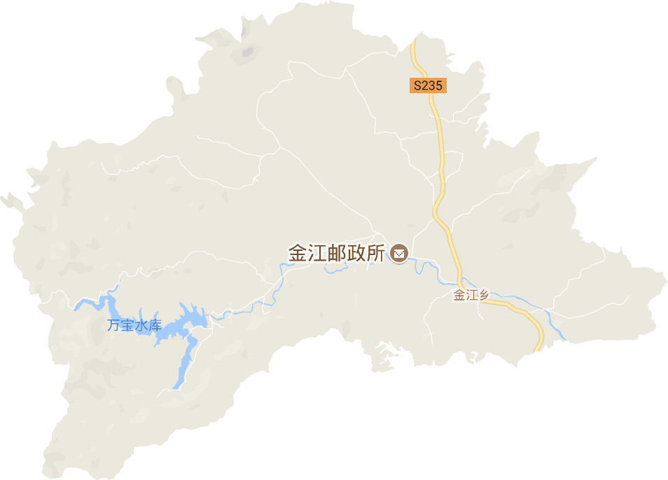 金江乡电子地图