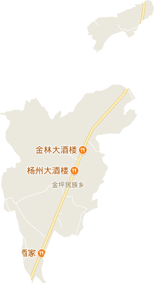 金坪民族乡电子地图