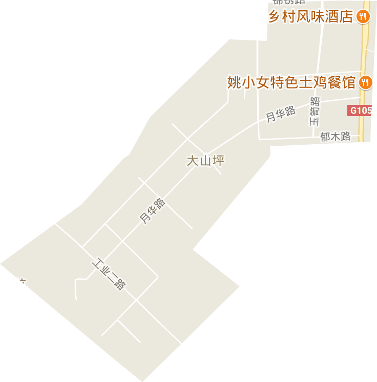 峡江县工业园区电子地图