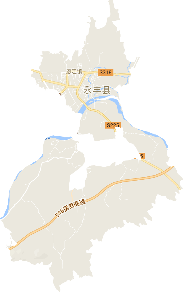 恩江镇电子地图