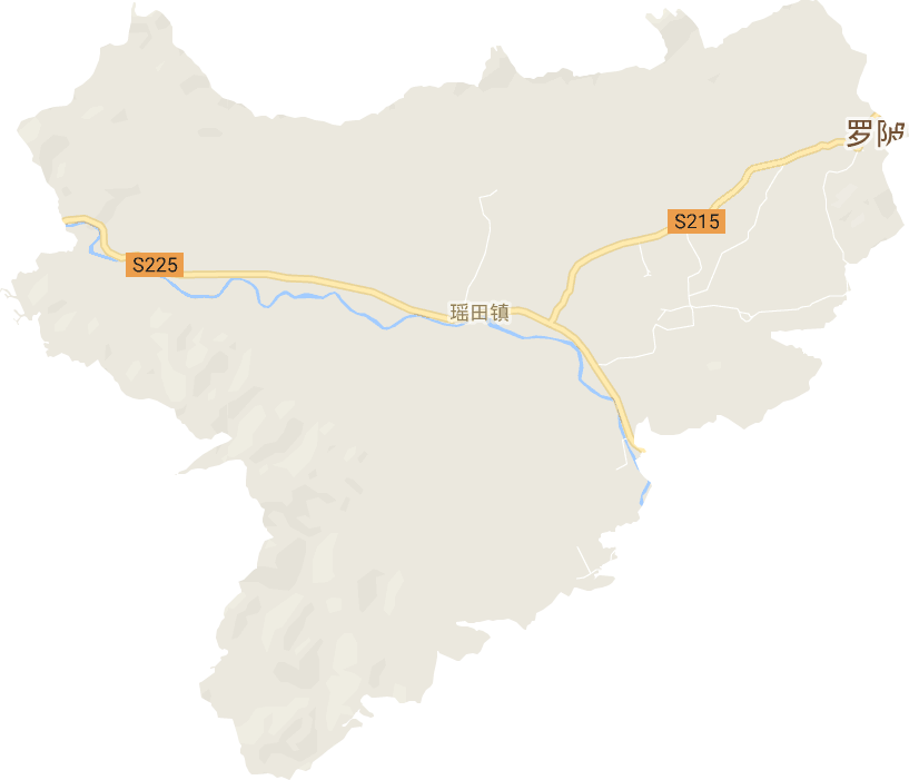 瑶田镇电子地图