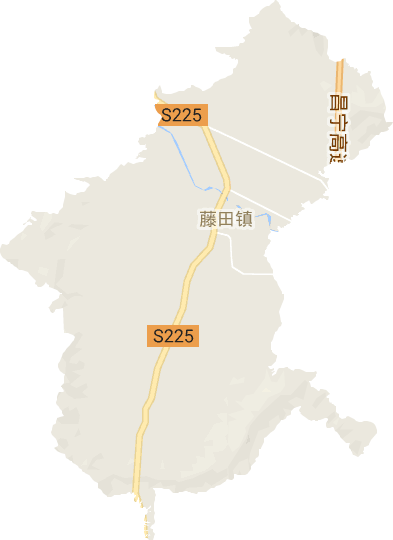 藤田镇电子地图
