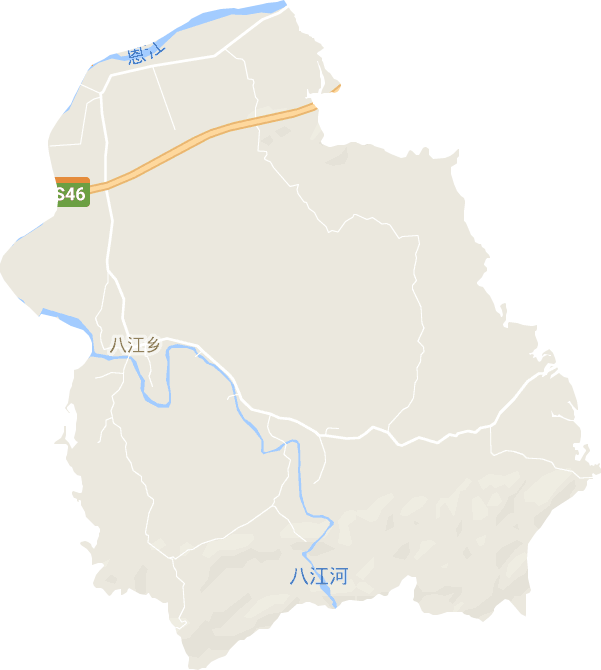 八江乡电子地图