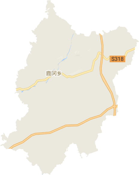 鹿冈乡电子地图