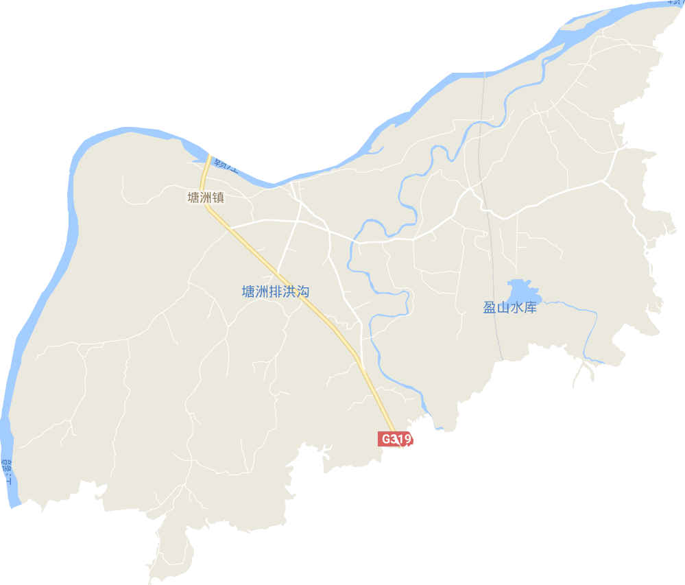 塘洲镇电子地图