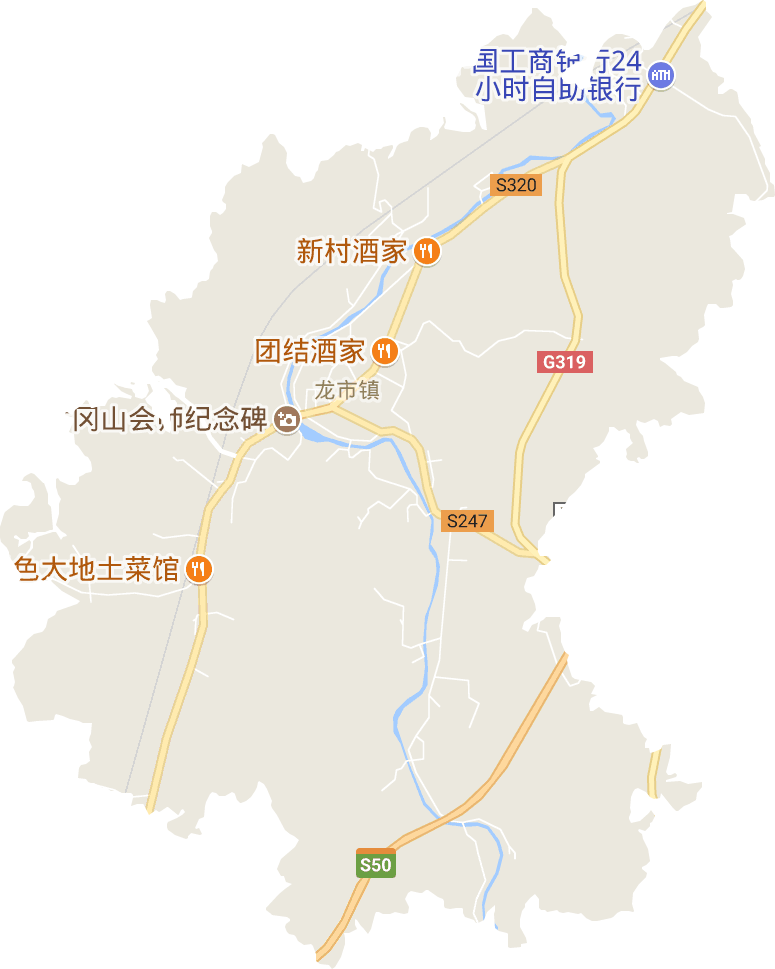 龙市镇电子地图