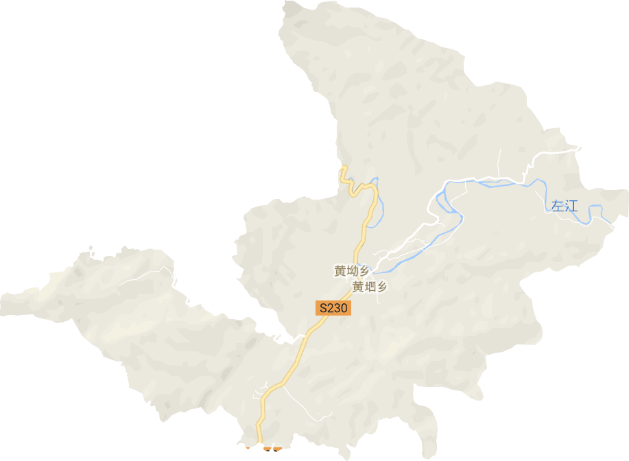 黄垇乡电子地图