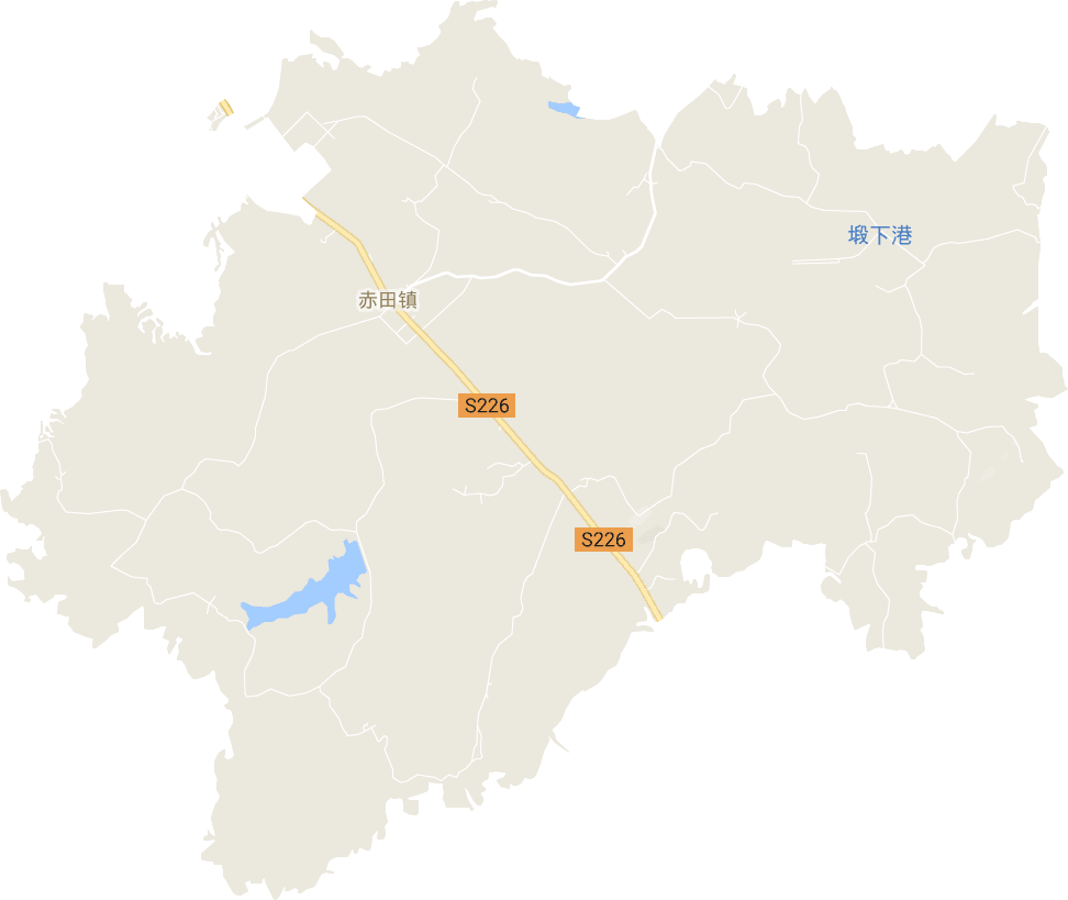 赤田镇电子地图