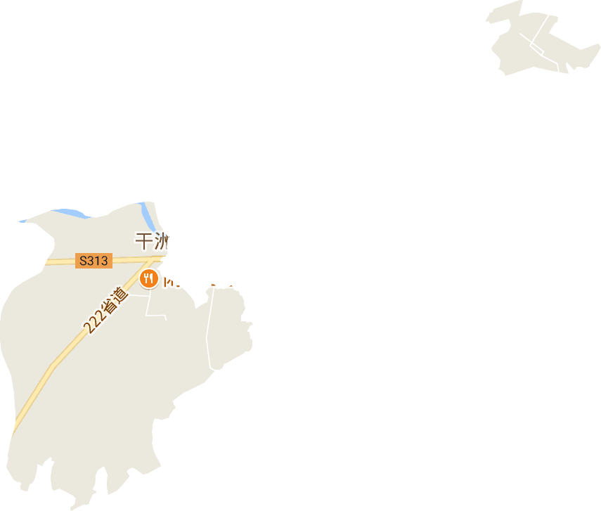 干洲垦殖场电子地图