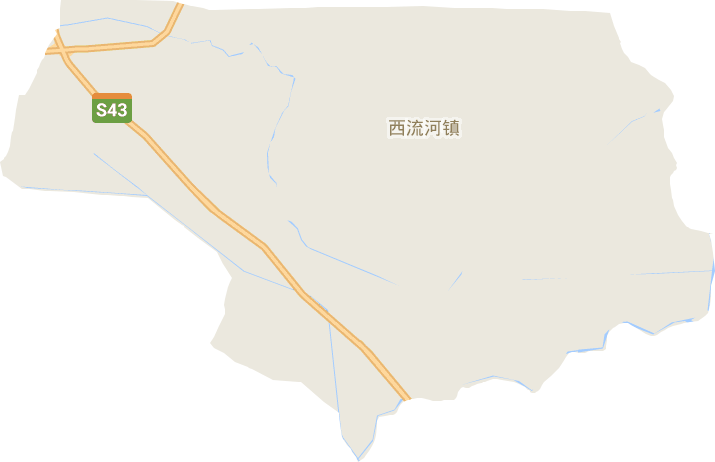 西流河镇电子地图
