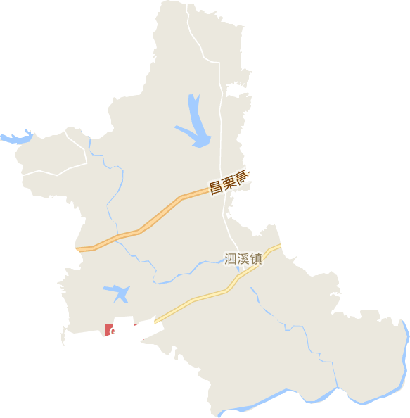 泗溪镇电子地图