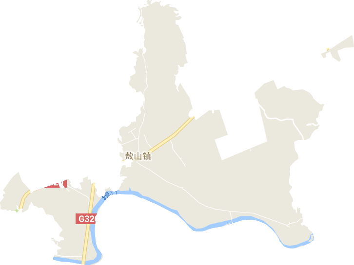 敖山镇电子地图