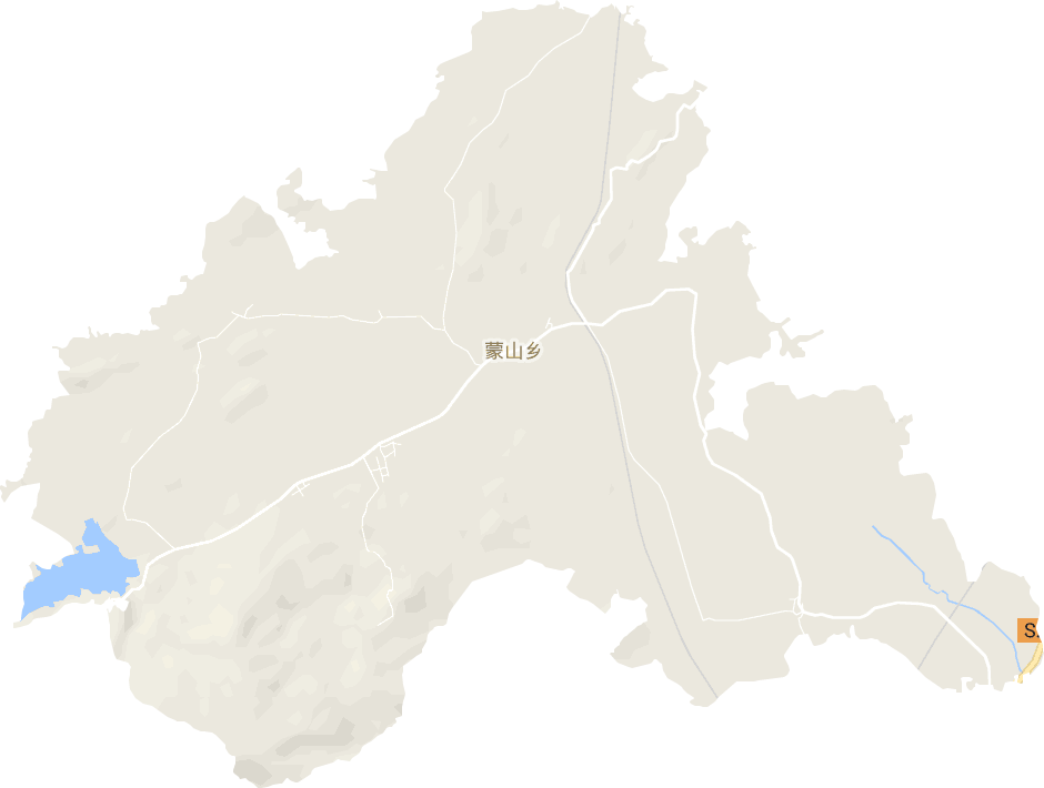 蒙山乡电子地图