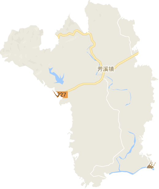 芳溪镇电子地图