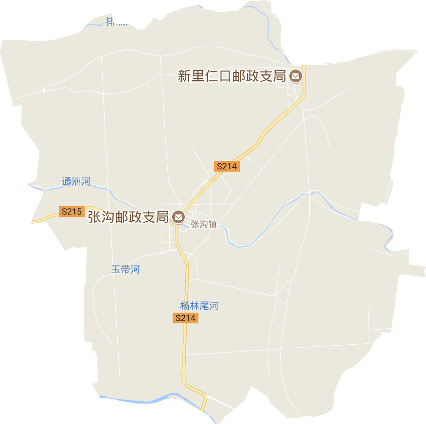 张沟镇电子地图
