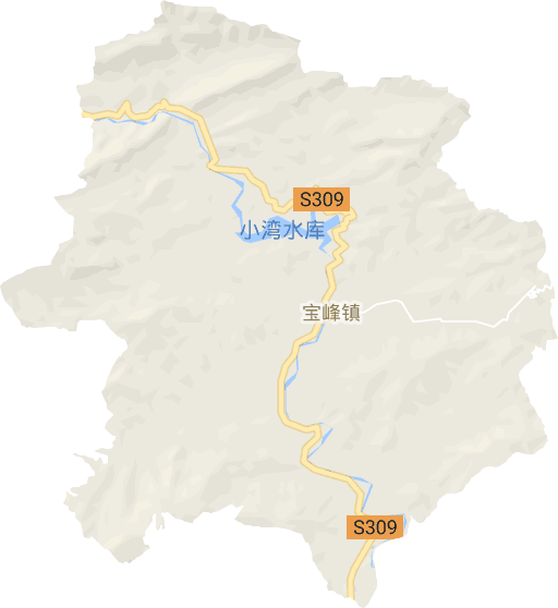 宝峰镇电子地图