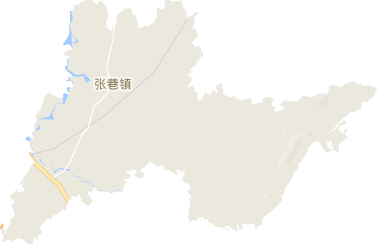 张巷镇电子地图