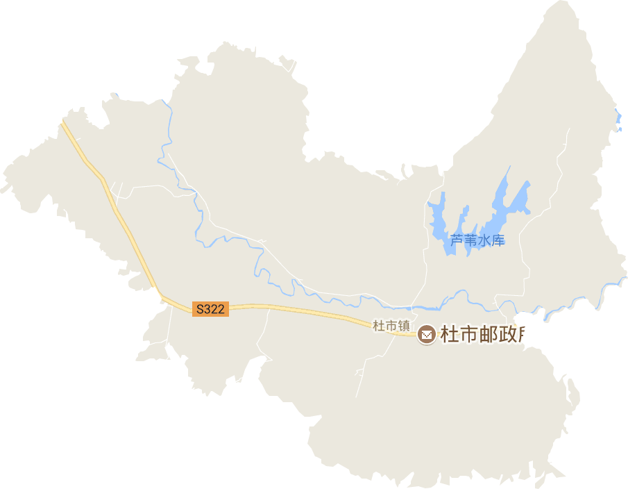 杜市镇电子地图
