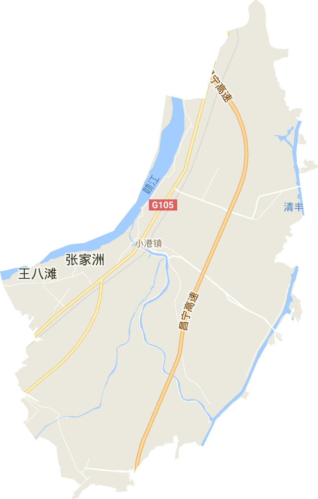 小港镇电子地图