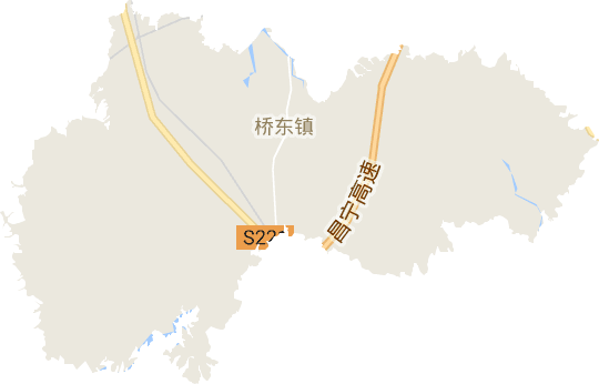 桥东镇电子地图