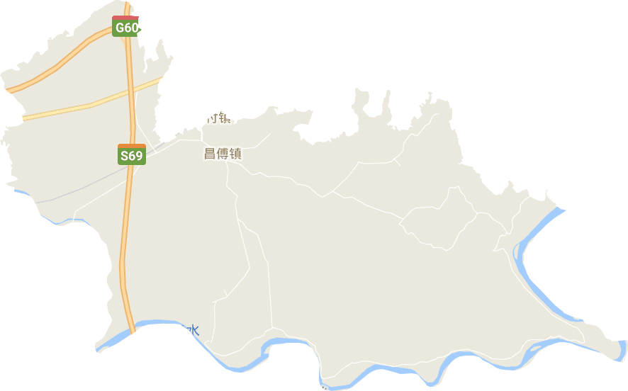 昌付镇电子地图
