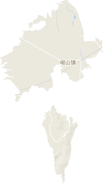 阁山镇电子地图