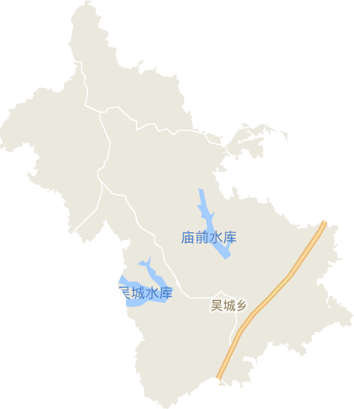 吴城乡电子地图