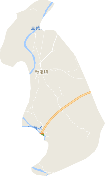 秋溪镇电子地图