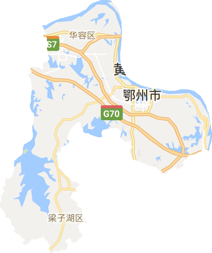 鄂州市电子地图