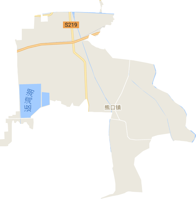 熊口镇电子地图