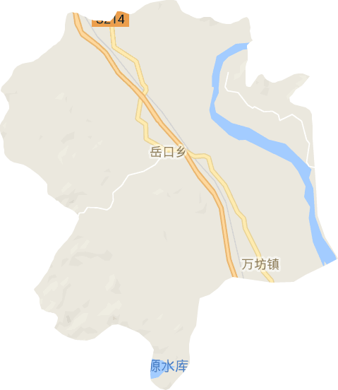 万坊镇电子地图