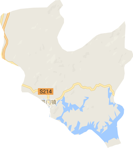 洪门镇电子地图