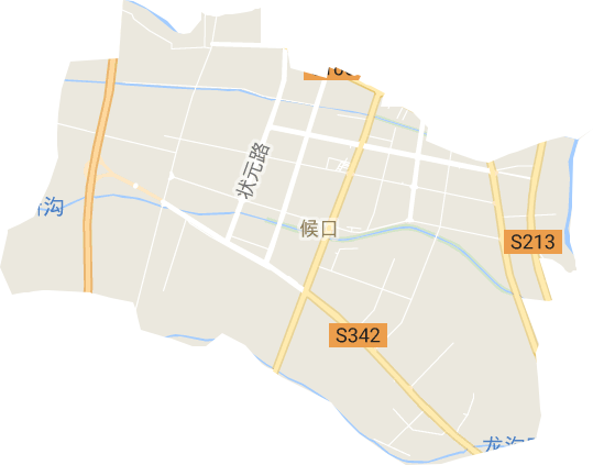 侨乡街道开发区电子地图