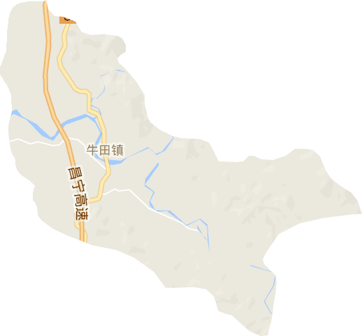 牛田镇电子地图